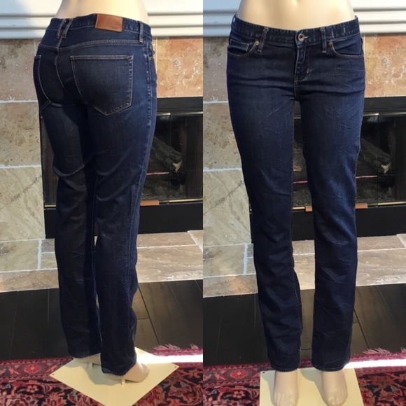 MADEWELL SKINNY STRAIGHT LEG JEANS SZ 28 - Picture 1 of 14